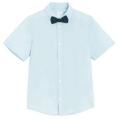 Cool Club, Camasa cu maneca scurta pentru baieti, regular, Papion, albastru