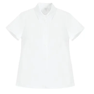 Cool Club, Camasa cu maneca scurta pentru fete, alb