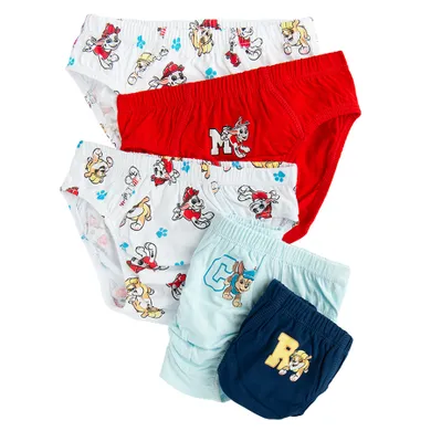 Cool Club, Chilotei pentru baieti, mix, imprimeu Paw Patrol, set, 5 buc.