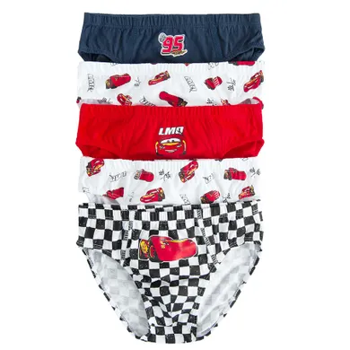 Cool Club, Chilotei pentru baieti, mix, set, 5 buc., imprimeu Cars