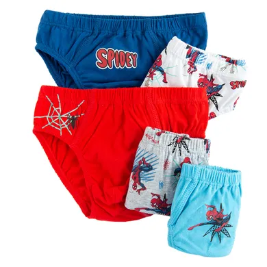 Cool Club, Chilotei pentru baieti, mix, set, 5 buc., imprimeu Spider-Man