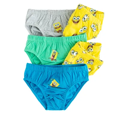 Cool Club, Chilotei pentru baieti, mix, set, 5 buc., imprimeu SpongeBob