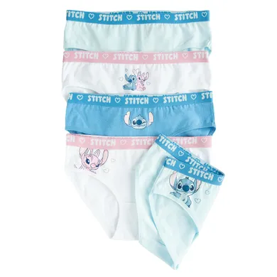 Cool Club, Chilotei pentru fete, mix, imprimeu Lilo si Stitch, set, 5 buc.