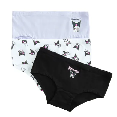 Cool Club, Chilotei pentru fete, mix, set, 3 buc., imprimeu Kuromi