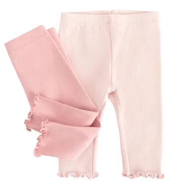 Cool Club, Colanti pentru fete, din tricot striat, roz, set, 2 buc.