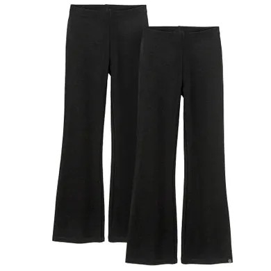 Cool Club, Colanti pentru fete, flare, negru, set, 2 buc.