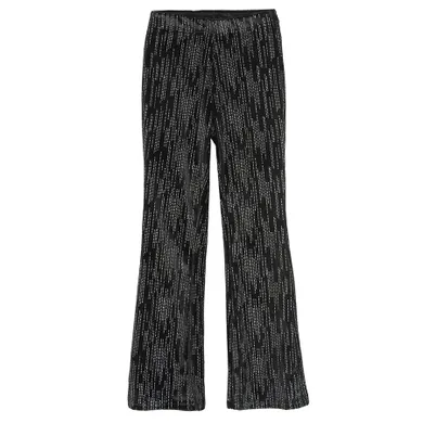 Cool Club, Colanti pentru fete, flare, velur, negru