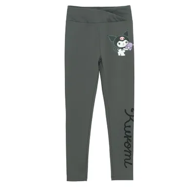 Cool Club, Colanti pentru fete, gri, imprimeu Kuromi