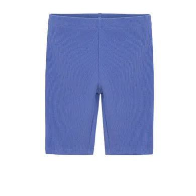 Cool Club, Colanti scurti pentru fete, din tricot striat, albastru