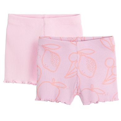 Cool Club, Colanti scurti pentru fete, din tricot striat, mix, set, 2 buc.