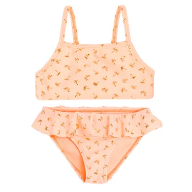Cool Club, Costum de baie din doua piese pentru fete, UV 50, portocaliu