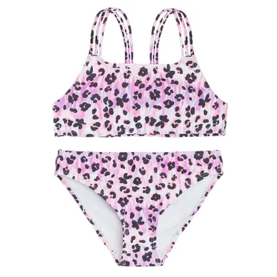 Cool Club, Costum de baie din doua piese pentru fete, UV 50, violet