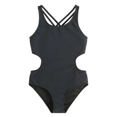 Cool Club, Costum de baie pentru fete, UV 50, negru