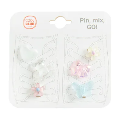 Cool Club, Decoratiuni pentru incaltaminte pentru fete, mix, set, 6 buc.