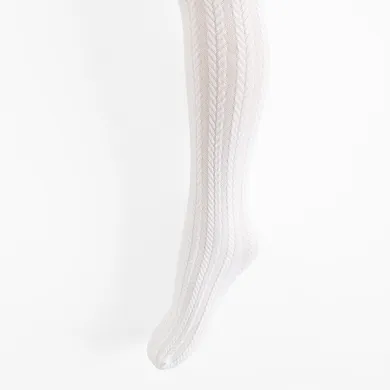 Cool Club, Dresuri pentru fete, alb, microfibra, 80 DEN