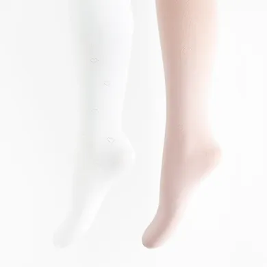 Cool Club, Dresuri pentru fete, mix, microfibra, 60 DEN, set, 2 buc.