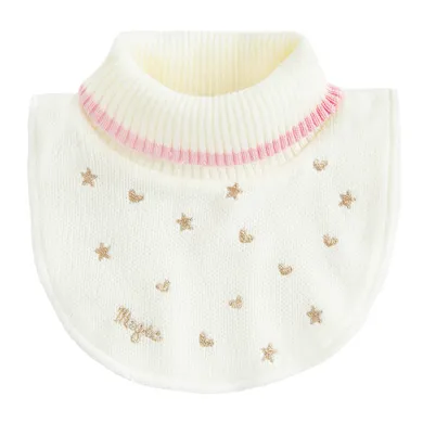 Cool Club, Fular circular pentru fete, ecru