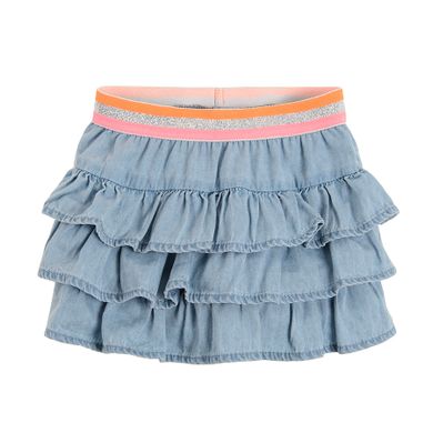 Cool Club, Fusta denim pentru fete, blugi, cu volane