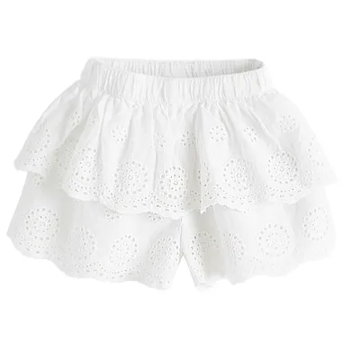 Cool Club, Fusta pantaloni pentru fete, alb