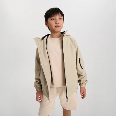 Cool Club, Geaca cu gluga pentru baieti, bej