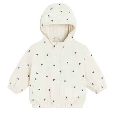 Cool Club, Geaca cu gluga pentru fete, alb
