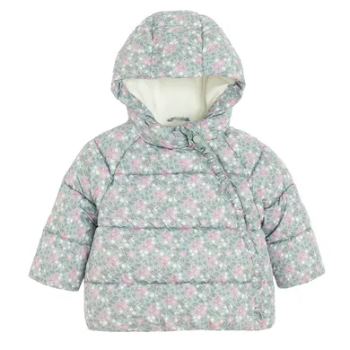 Cool Club, Geaca cu gluga pentru fete, calduroasa, menta verde