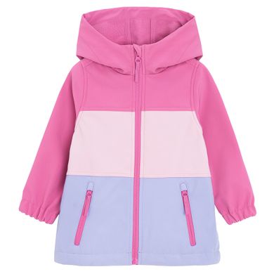 Cool Club, Geaca softshell cu gluga pentru fete, roz