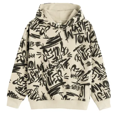 Cool Club, Hanorac cu gluga pentru baieti, bej