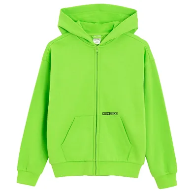 Cool Club, Hanorac cu gluga pentru baieti, cu fermoar, verde