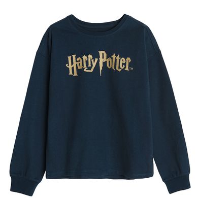 Cool Club, Hanorac fete, culoare bleumarin, imprimeu Harry Potter