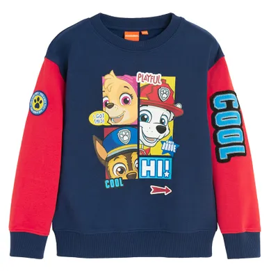 Cool Club, Hanorac pentru baieti, albastru, imprimeu Paw Patrol