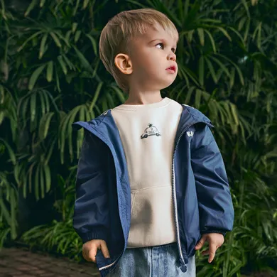 Cool Club, Hanorac pentru baieti, calduros, ecru