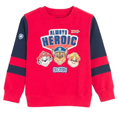 Cool Club, Hanorac pentru baieti, rosu, imprimeu Paw Patrol