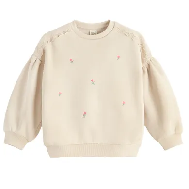 Cool Club, Hanorac pentru fete, calduros, bej