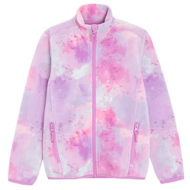 Cool Club, Hanorac pentru fete, cu fermoar, polar, violet