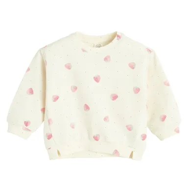 Cool Club, Hanorac pentru fete, ecru