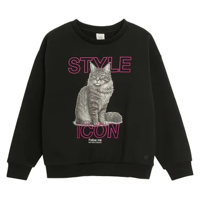 Cool Club, Hanorac pentru fete, negru