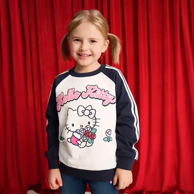 Cool Club, Hanorac pentru fete, subtire, mix, imprimeu Hello Kitty