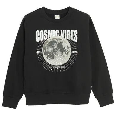 Cool Club, Hanorac pentru fete, subtire, negru