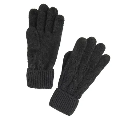 Cool Club, Manusi pentru fete, cu lana, negru