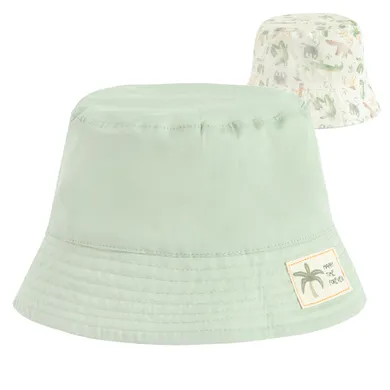 Cool Club, Palarie pentru baieti, cu doua fete, UV 50, mix