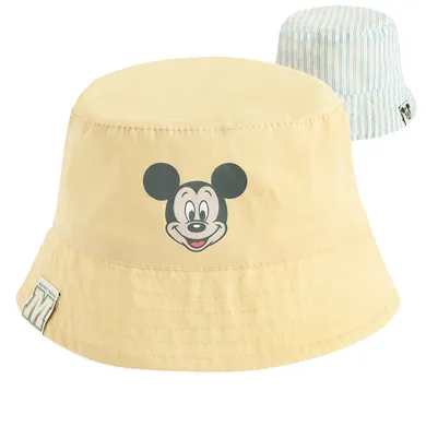 Cool Club, Palarie pentru baieti, cu doua fete, UV 50, mix, imprimeu Mickey Mouse