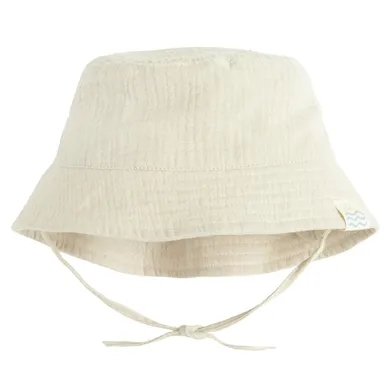 Cool Club, Palarie pentru baieti, cu snur, muselina, bej