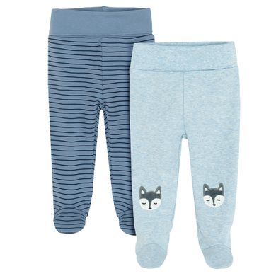 Cool Club, Pantaloni cu botosei pentru baieti, albastru, set, 2 buc.