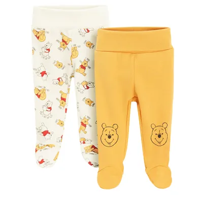Cool Club, Pantaloni cu botosei pentru bebelusi, mix, imprimeu Winnie the Pooh, set, 2 buc.