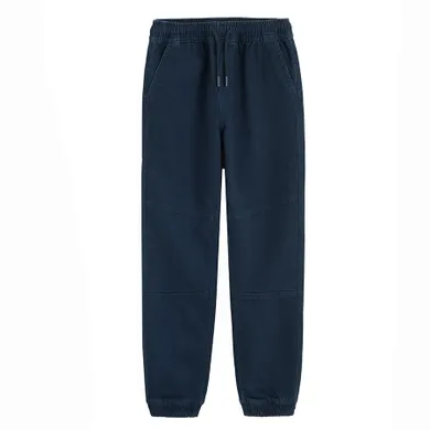 Cool Club, Pantaloni din material textil pentru baieti, jogger, bleumarin