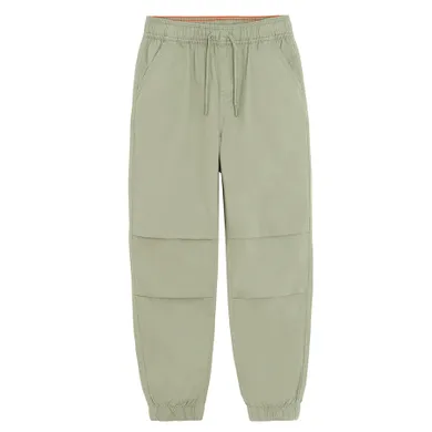 Cool Club, Pantaloni din material textil pentru baieti, jogger, kaki