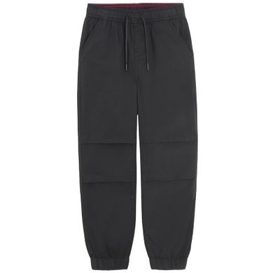 Cool Club, Pantaloni din material textil pentru baieti, jogger, negru