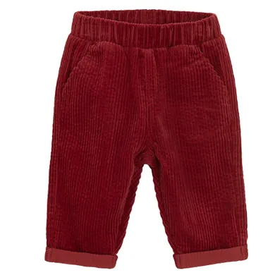 Cool Club, Pantaloni din material textil pentru baieti, reiata, claret
