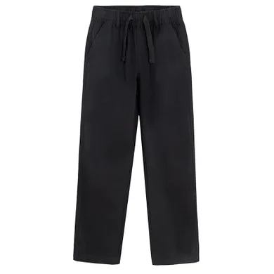 Cool Club, Pantaloni din material textil pentru baieti, relaxed, negru